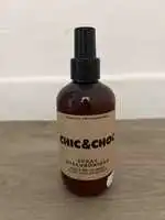CHIC & CHOC - Huile de tsubaki - Spray hyaluronique