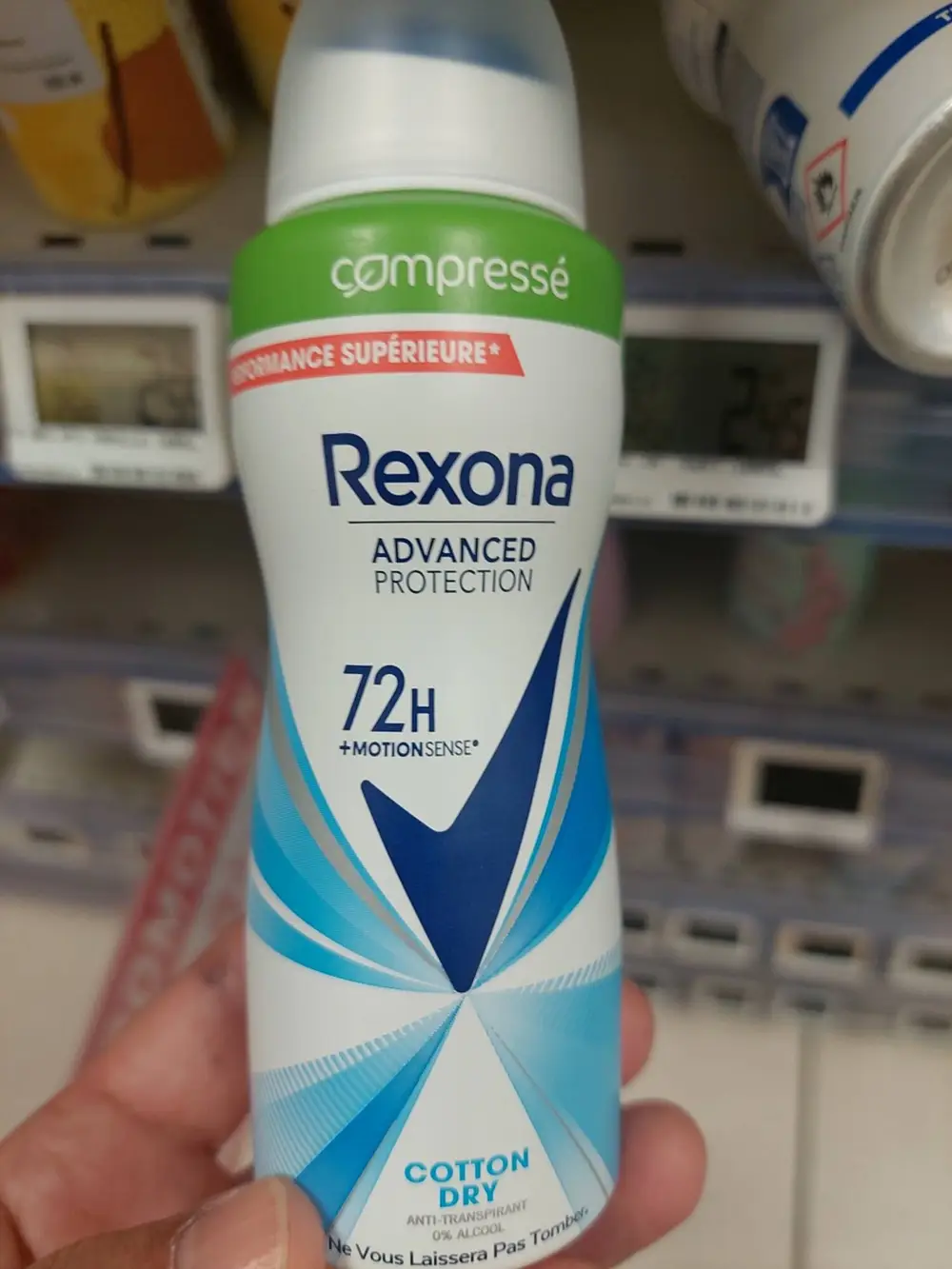 REXONA - Cotton dry - Anti-transpirant 72h