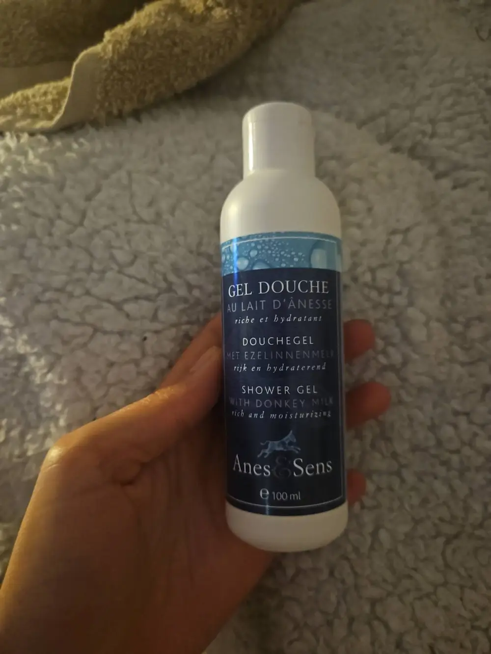 ANES & SENS - Gel douche au lait d'ânesse  