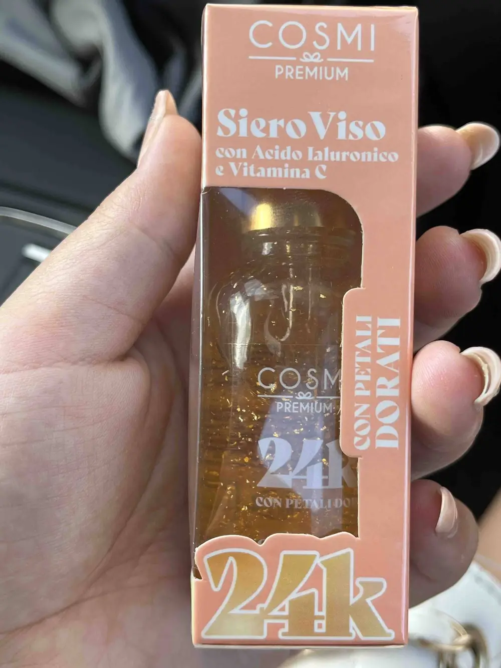 COSMI - Siero viso 24 k con petali dorati