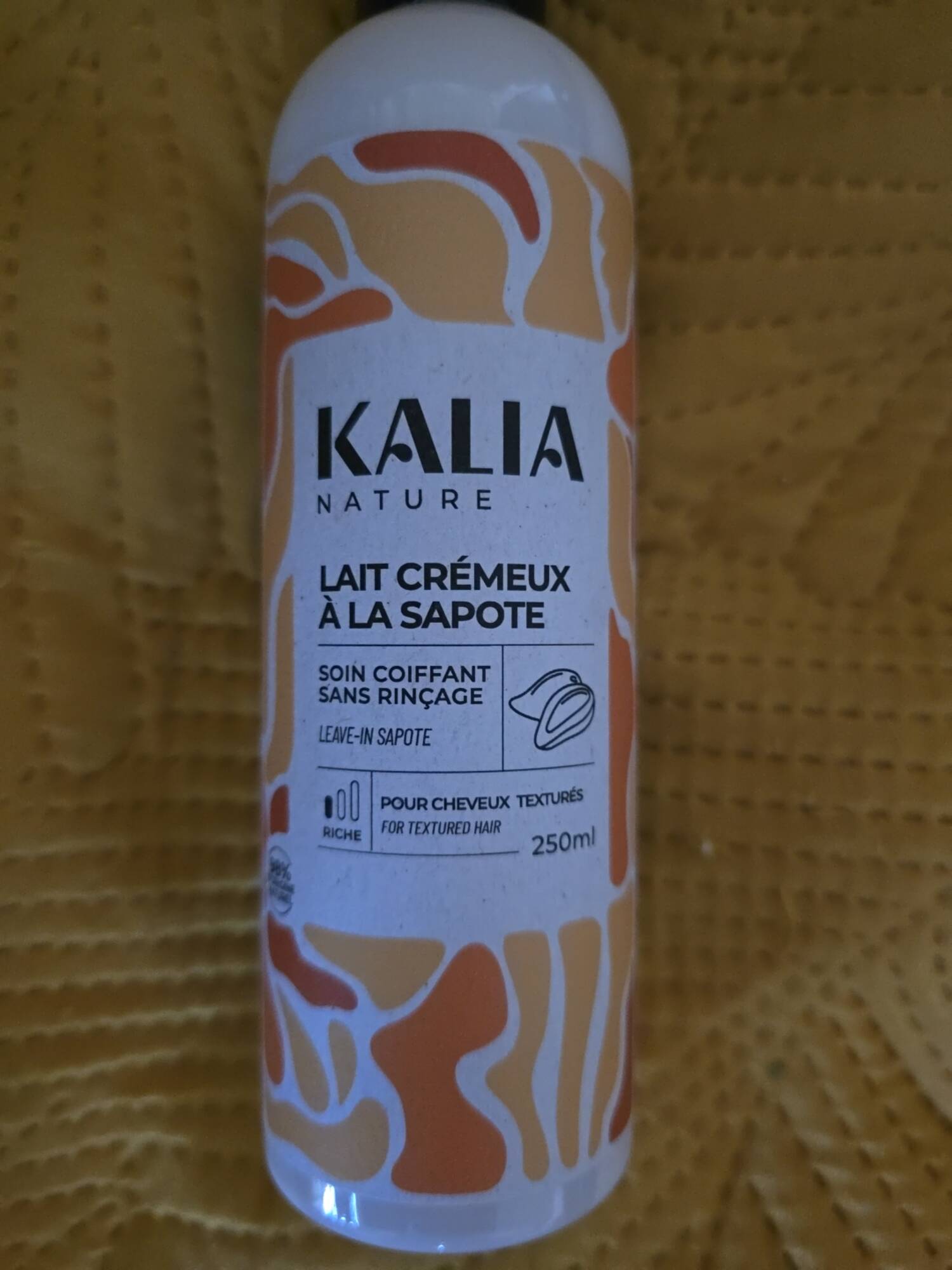 KALIA NATURE - Lait crémeux à la sapote - Soin coiffant