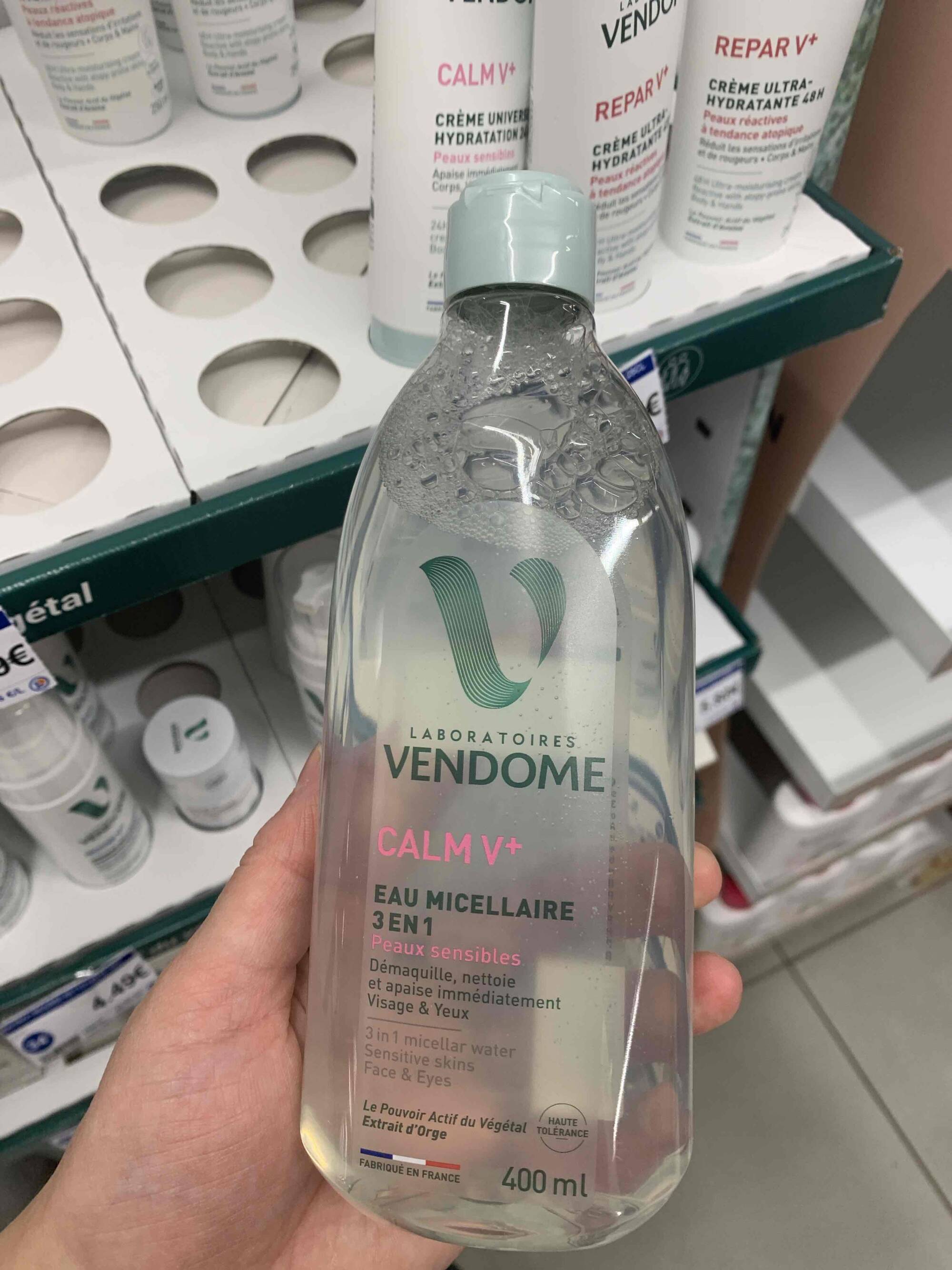 VENDOME - Calm V+ - Eau micellaire 3 en 1