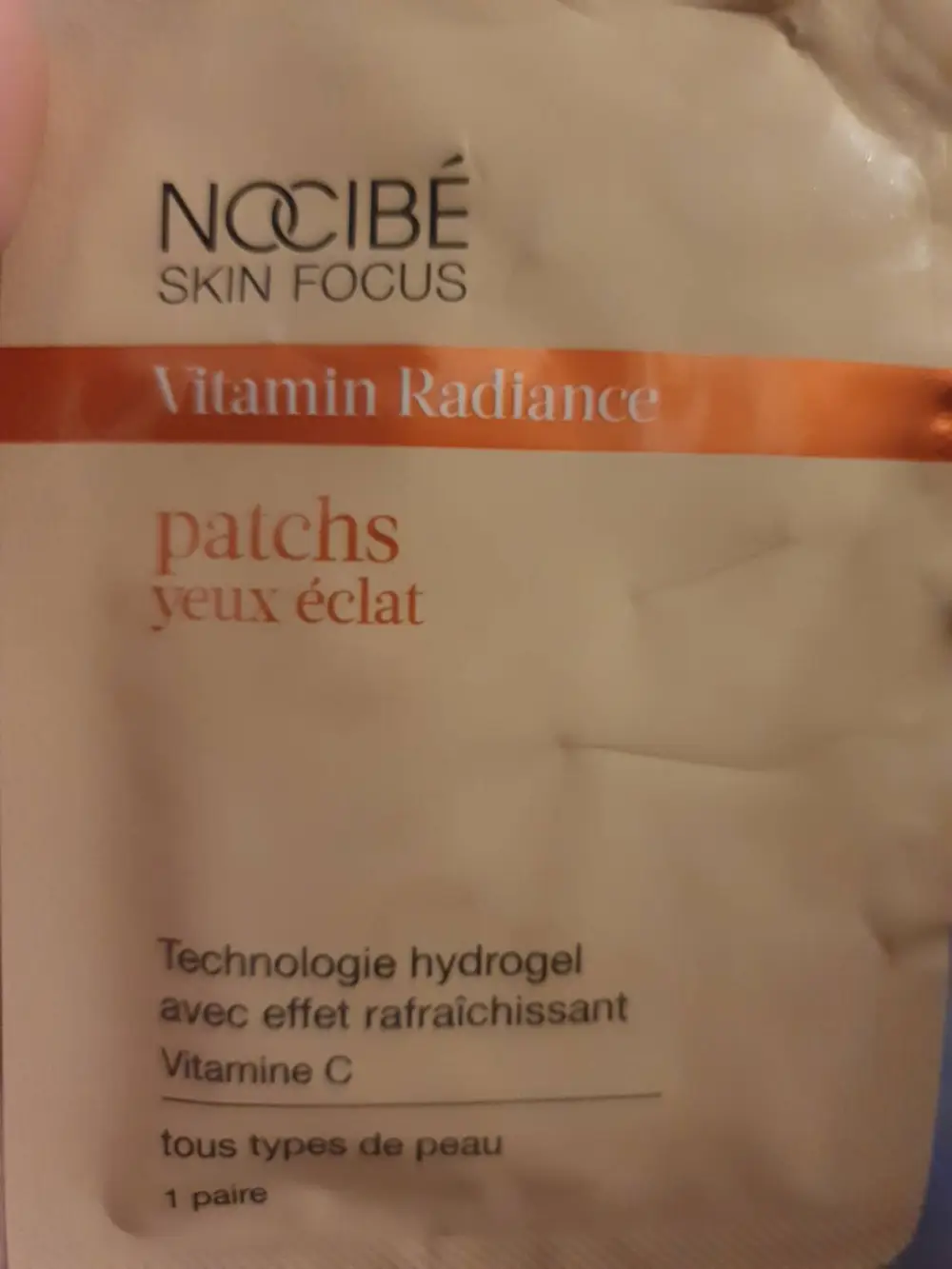 NOCIBÉ - Vitamin radiance - Patchs yeux éclat 