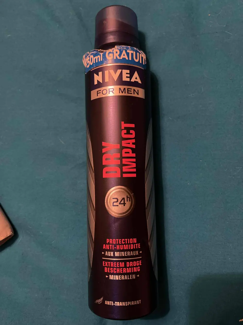 NIVEA - Men dry impact - Deo anti-transpirant 24h