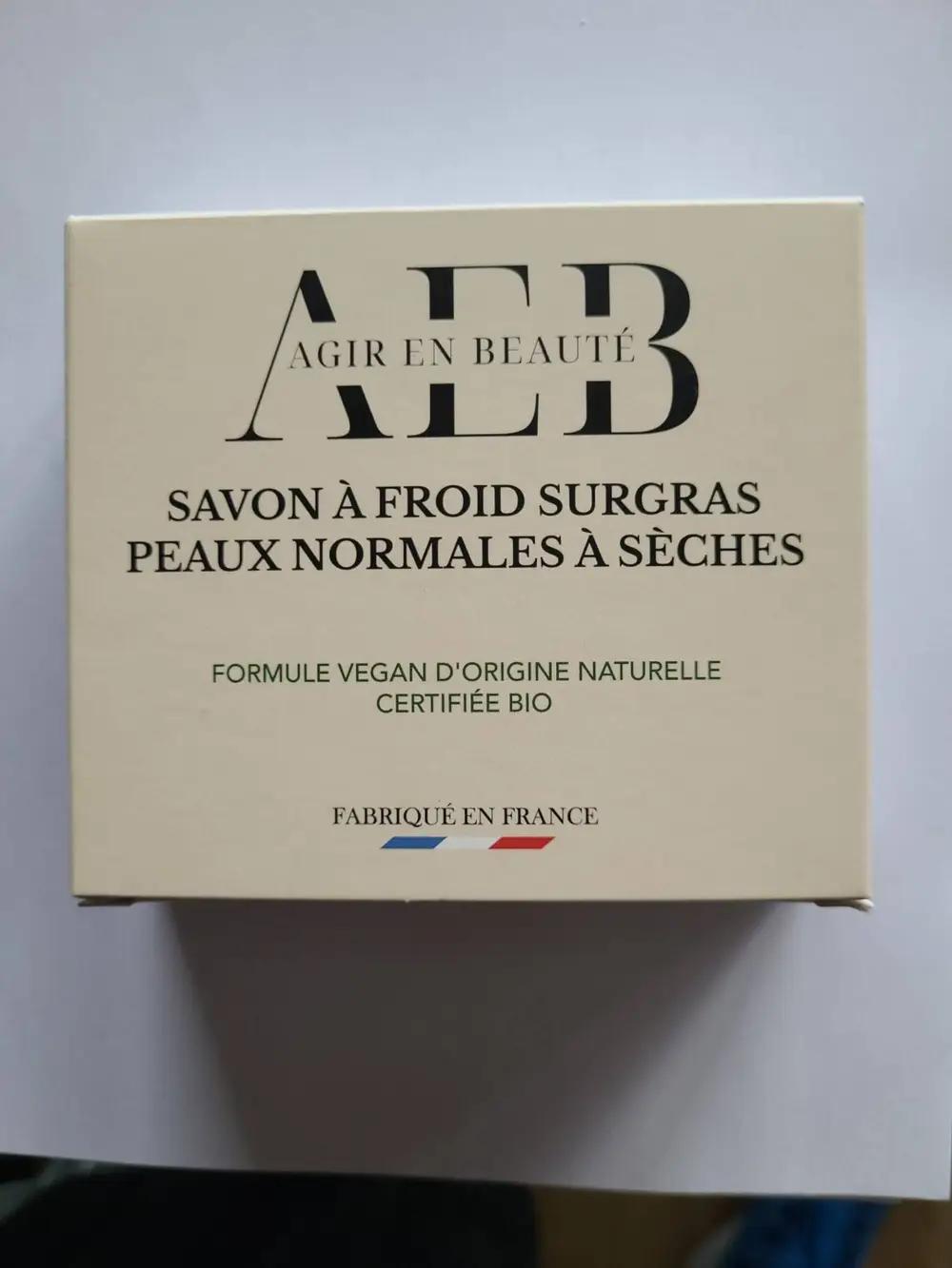 AEB COSMÉTIQUES - Savon à froid surgras