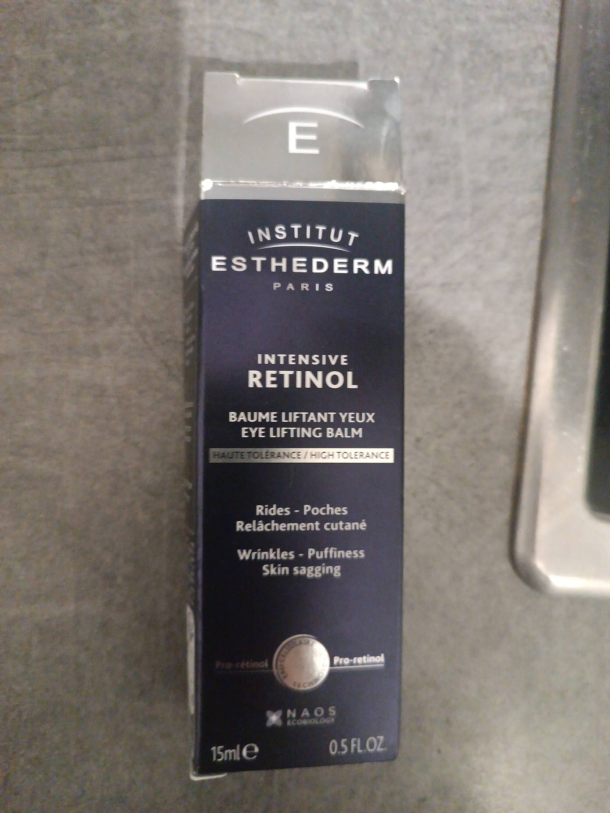 INSTITUT ESTHEDERM - Intensive retinol - Baume liftant yeux