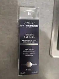 INSTITUT ESTHEDERM - Intensive retinol - Baume liftant yeux