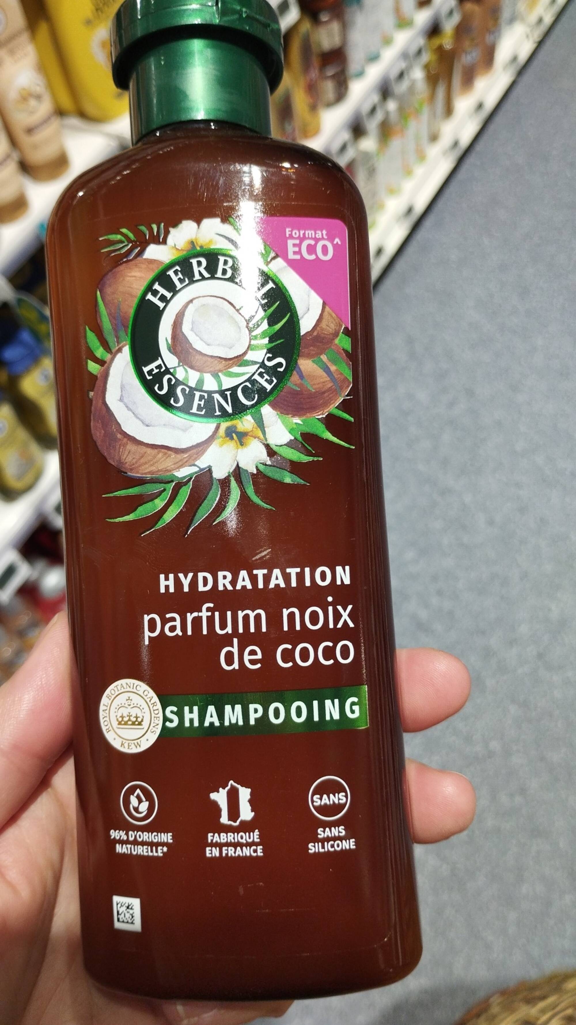 HERBAL ESSENCES - Shampooing hydratation parfum noix de coco 