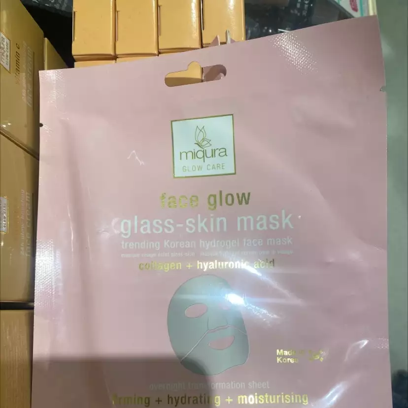 MIQURA - Face glow - Glass-skin mask