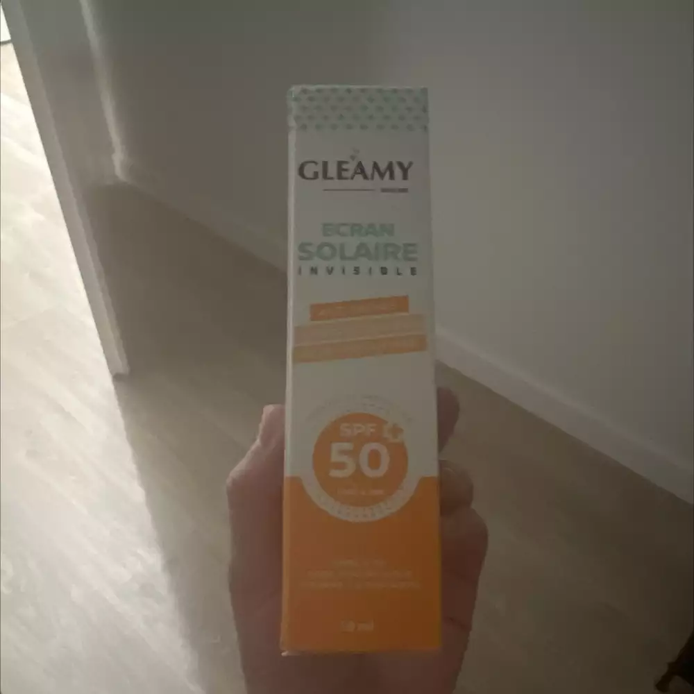 GLEAMY - Ecran solaire invisible spf50+