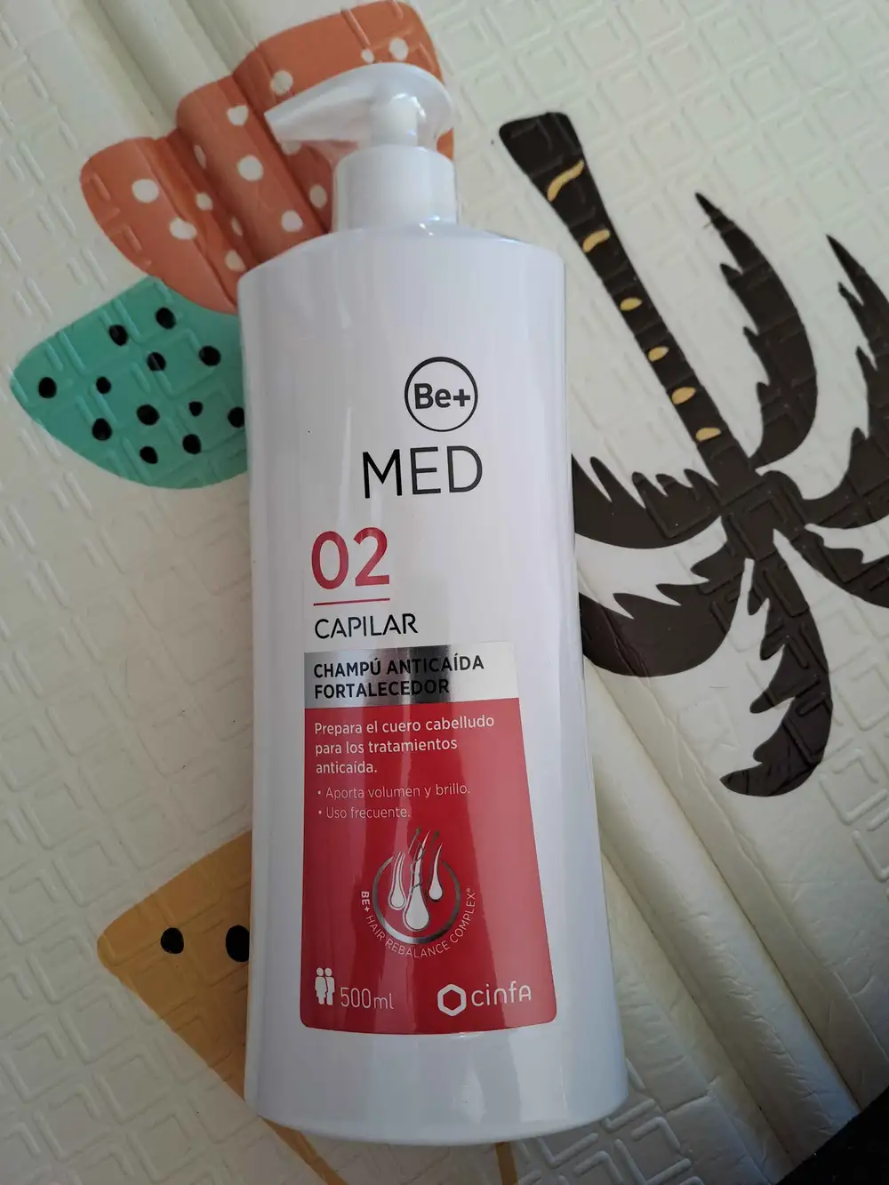 CINFA - Be+ med 02 - Champú anticaída fortalecedor