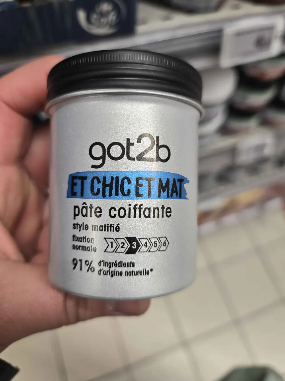 GOT2B - Et chic et mat - Pâte coiffante style matifié