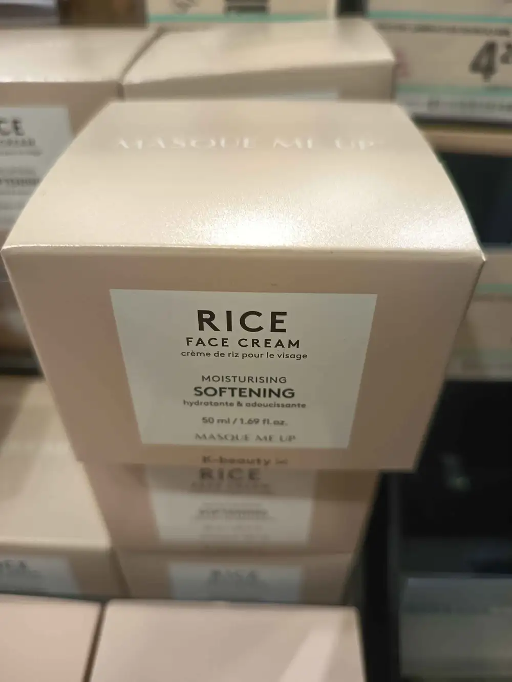 MASQUE ME UP - Crème de riz pour le visage 