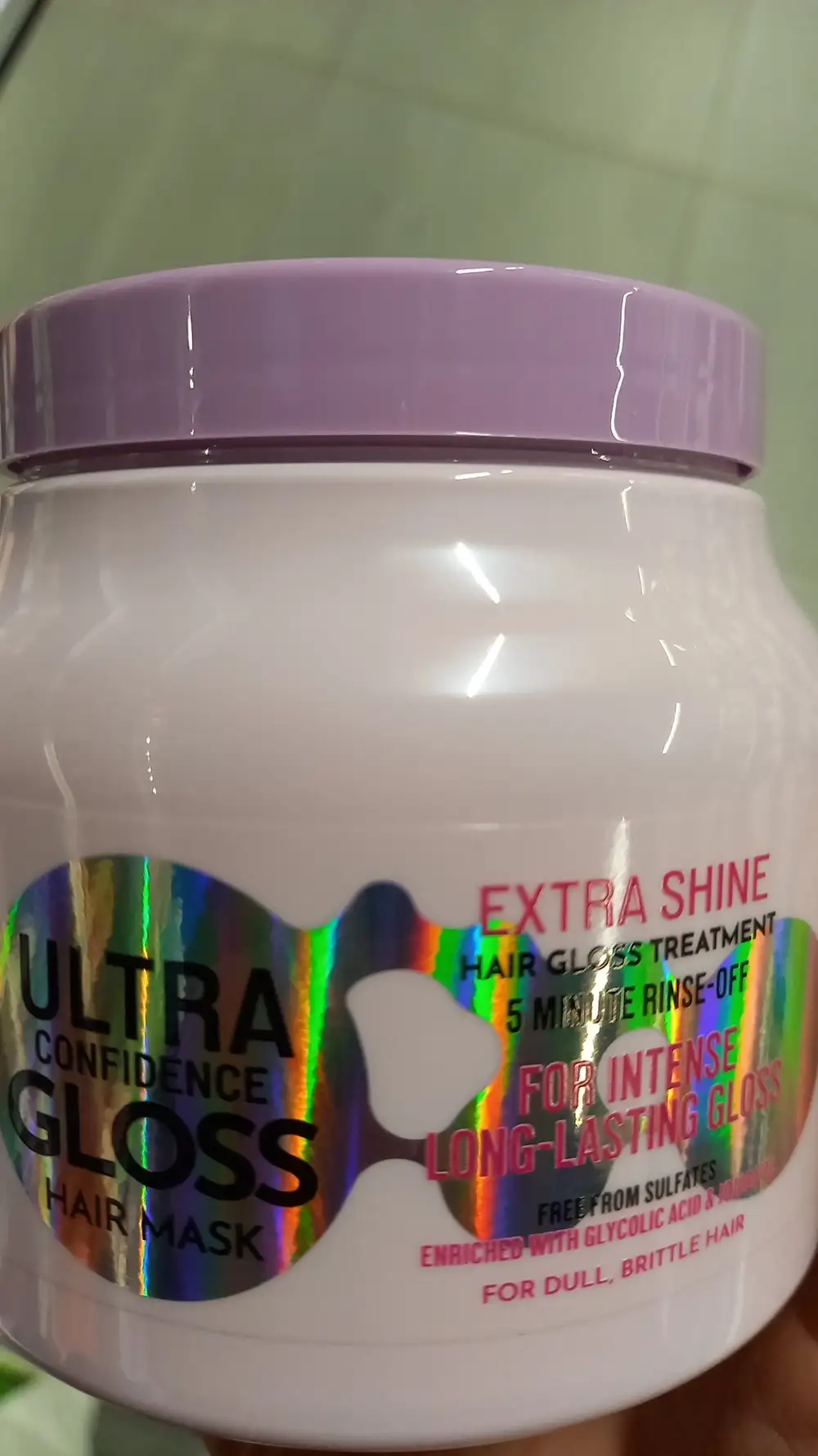 ACTION - Ultra confidence gloss - Hair mask extra shine