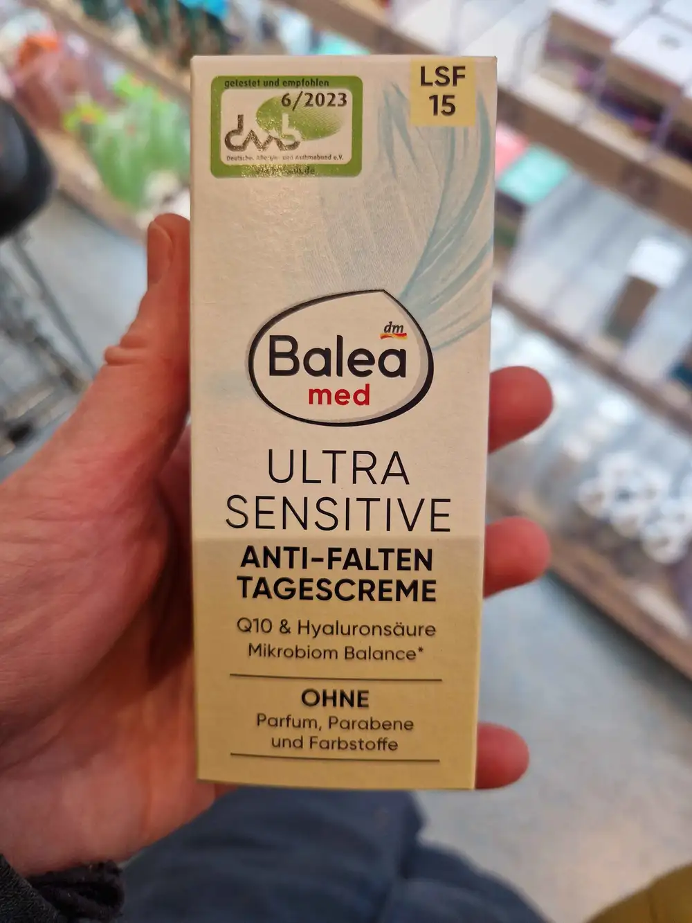 BALEA MED - Ultra sensitive - Anti-falten tagescreme