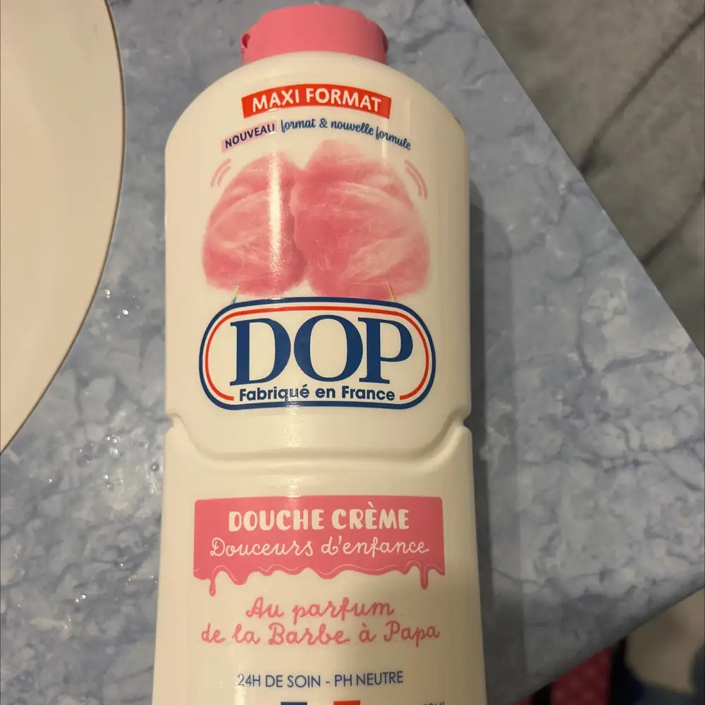 DOP - Douceurs d'enfance - Douche crème au parfum de la barbe à papa