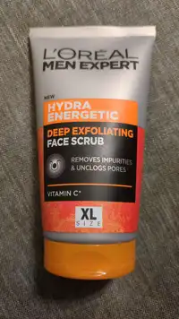 L'ORÉAL PARIS - Men expert hydra energetic - Deep exfoliating face scrub