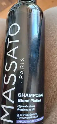 MASSATO - Blond platine - Shampooing
