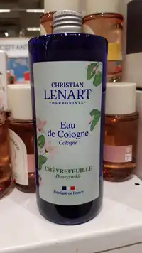 CHRISTIAN LÉNART - Eau de cologne chèvrefeuille