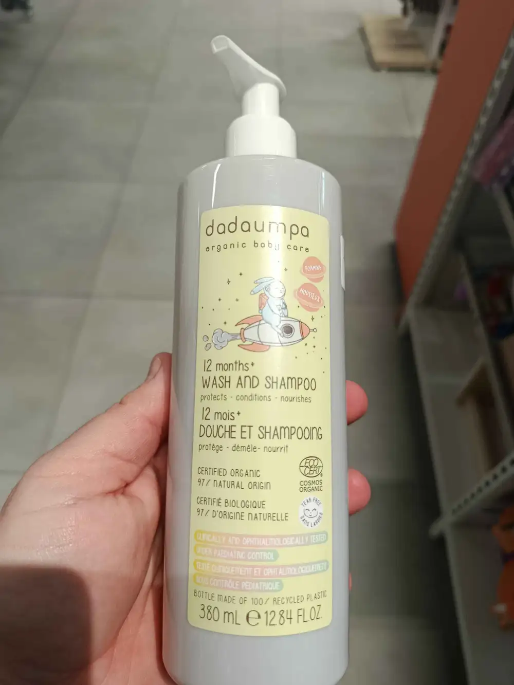 DADAUMPA - Douche et shampooing 12 mois
