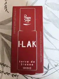 PEGGY SAGE - I-Lak terre de sienne - Vernis semi-permanent