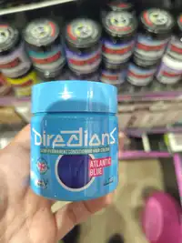 DIRECTIONS - Semi-permanent conditioning hair color atlantic blue