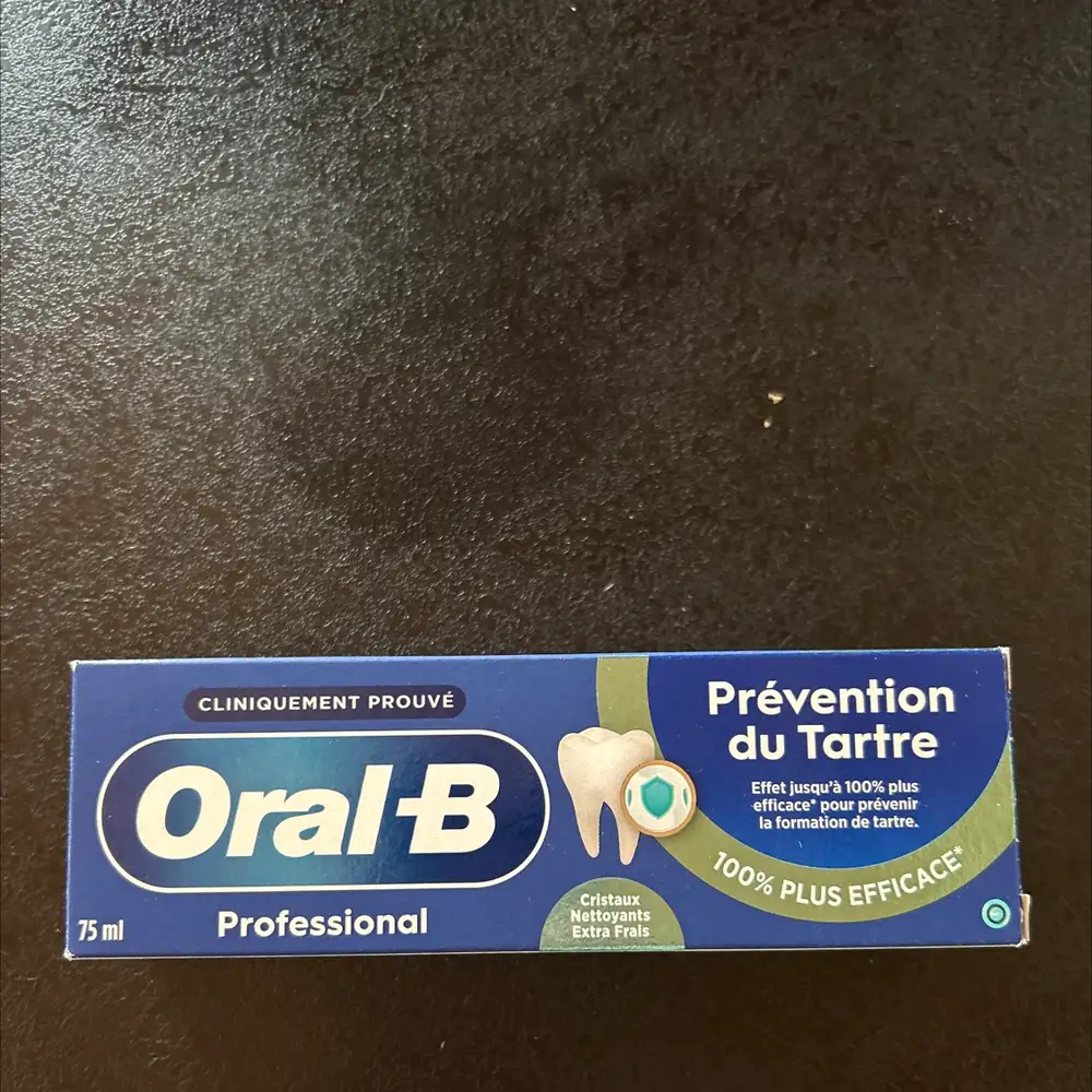 ORAL-B - Prévention du tartre - Dentifrice