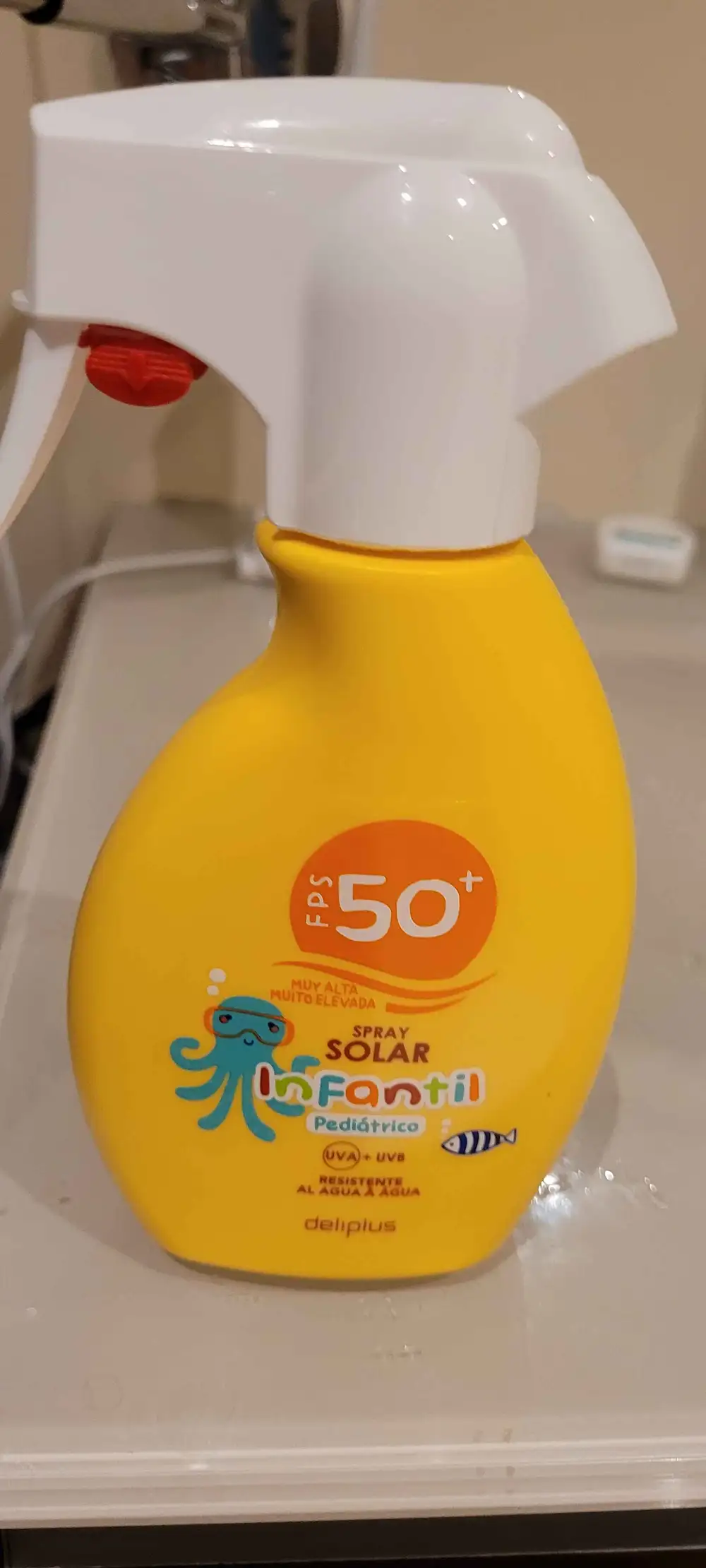 DELIPLUS - Spray solar infantil FPS50+