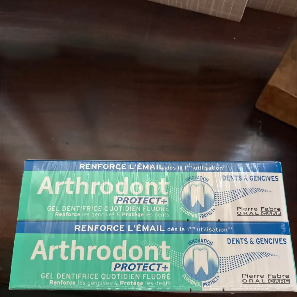 ARTHRODONT - Protect+ - Gel dentifrice quotidien fluoré