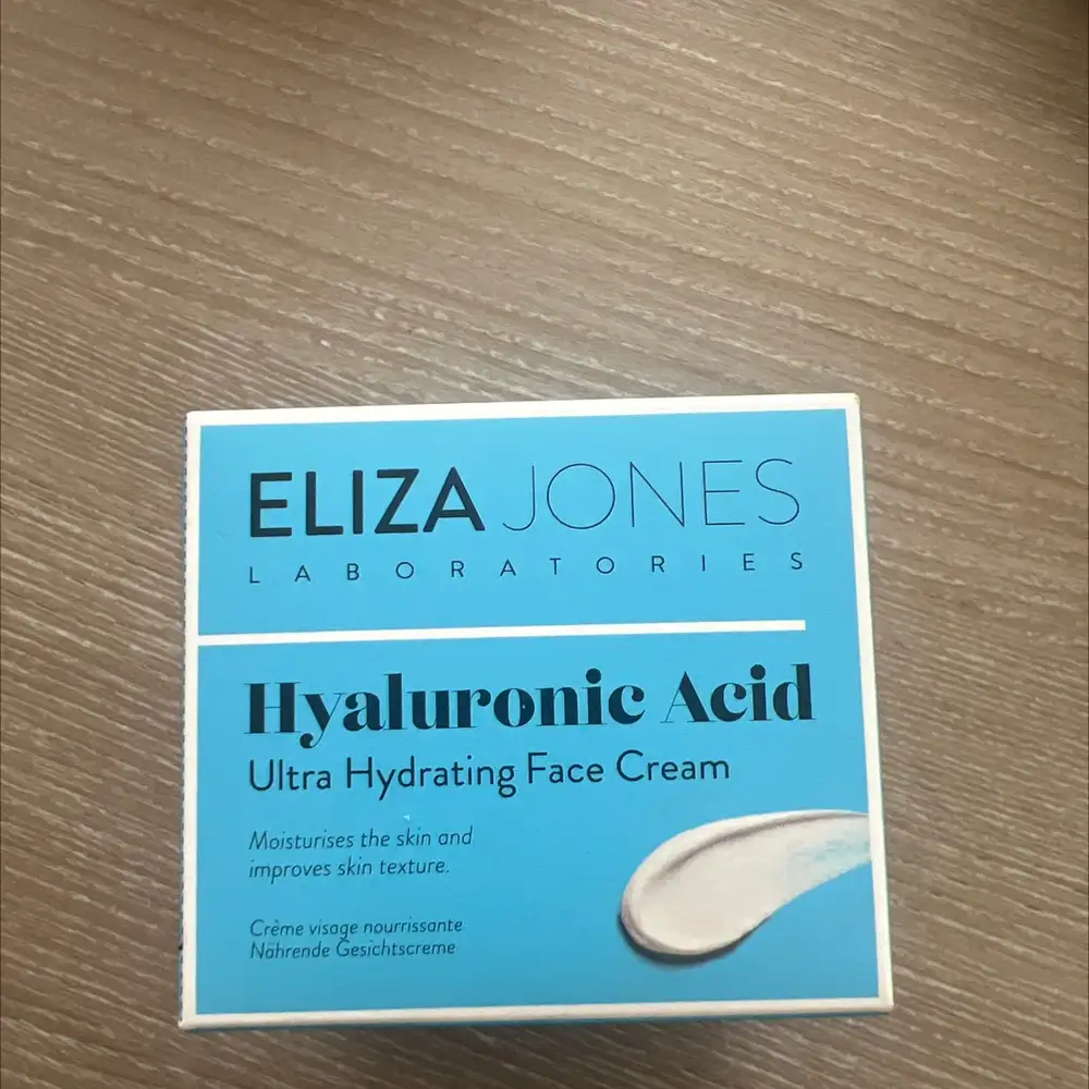 ELIZA JONES - Hyaluronic acid - Crème visage nourrissante