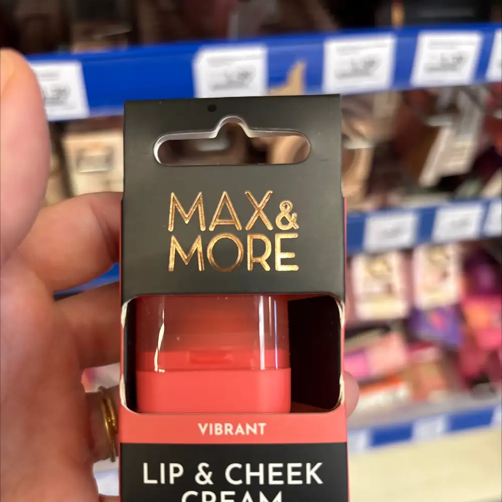 MAX & MORE - Lip & cheek cream vibrant