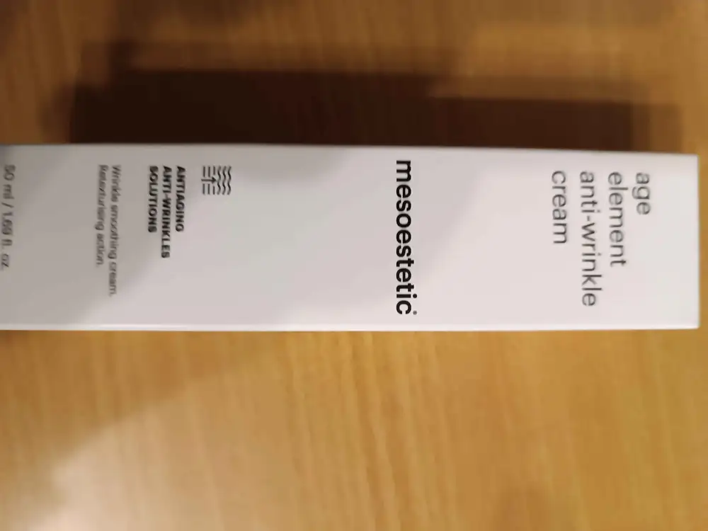 MESOESTETIC - Age élément - Anti wrinkle cream