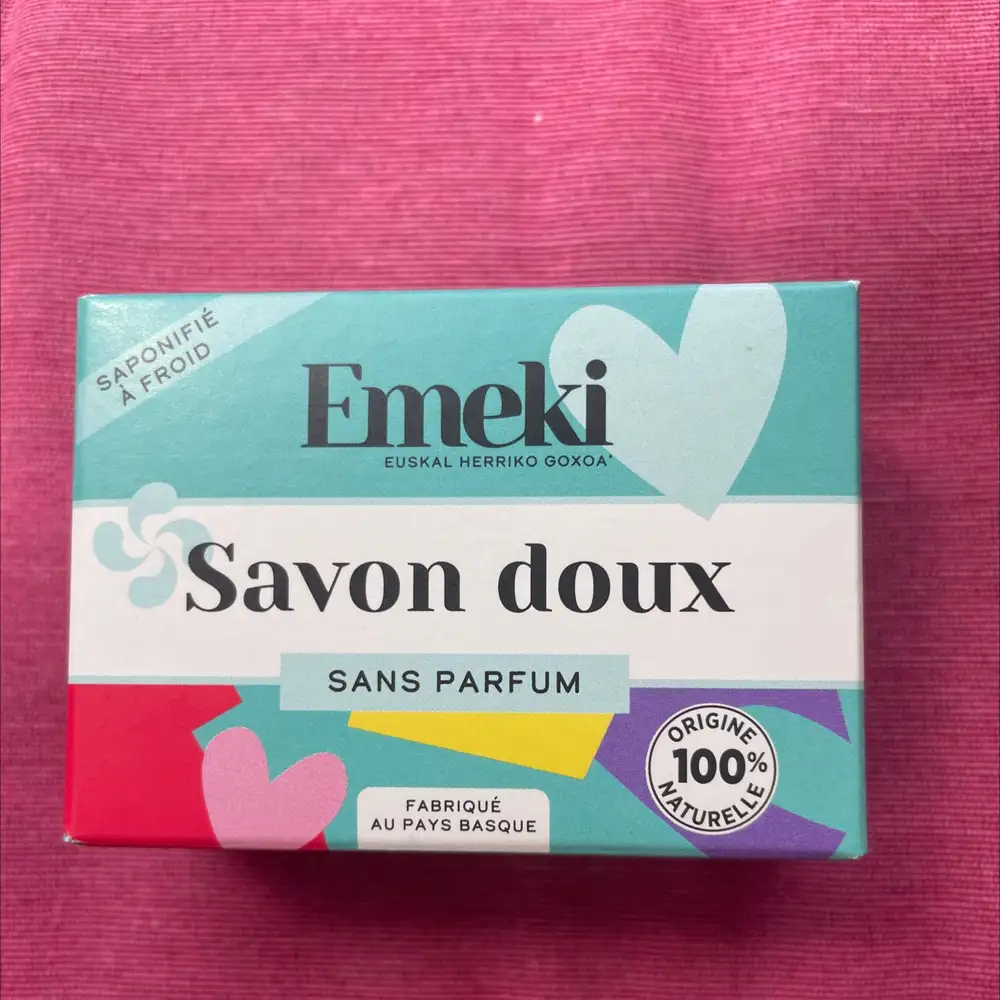 EMEKI - Savon doux sans parfum