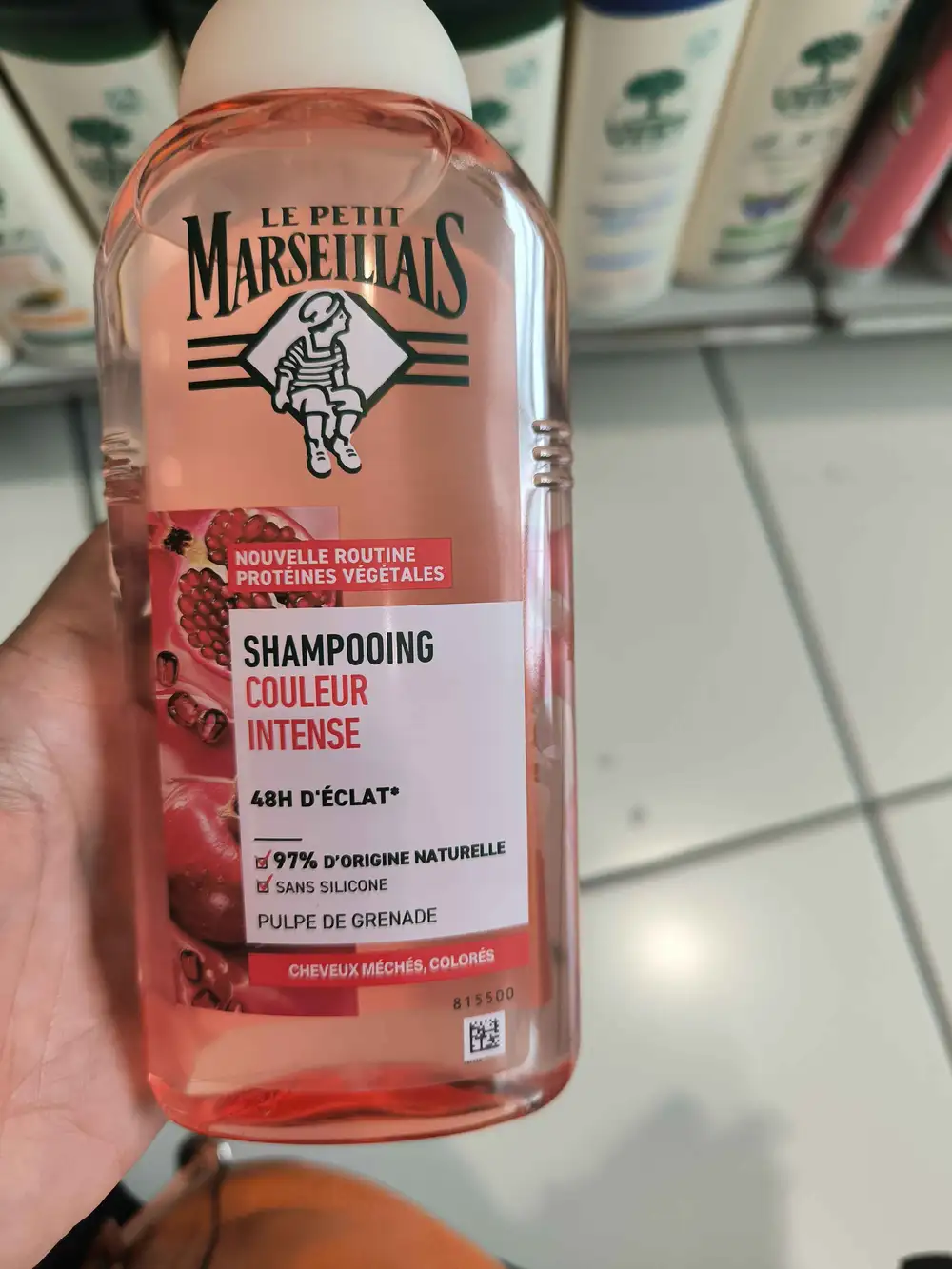 LE PETIT MARSEILLAIS - Pulpe de grenade - Shampooing couleur intense