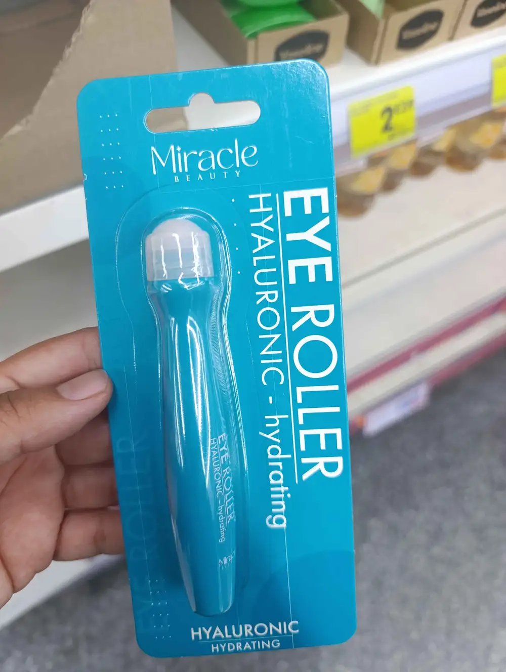 MIRACLE BEAUTY - Eye roller hyaluronic hydrating 