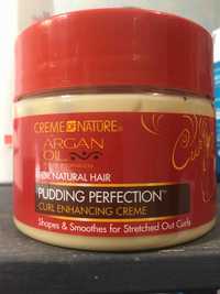 CREME OF NATURE - Argan oil pudding perfection - Curl enhancing creme