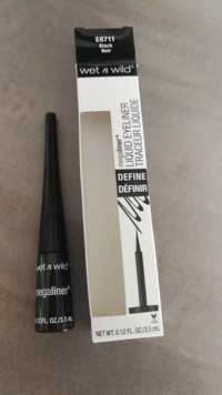 WET N WILD - Megaliner - Liquid eyeliner e8711 noir