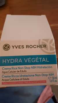 YVES ROCHER - Hydra végétal - Crema rica non stop 48h hidratacion