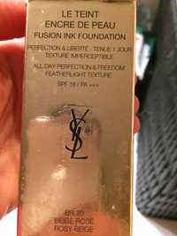 YVES SAINT LAURENT - Le teint encre de peau - Fusion ink foundation