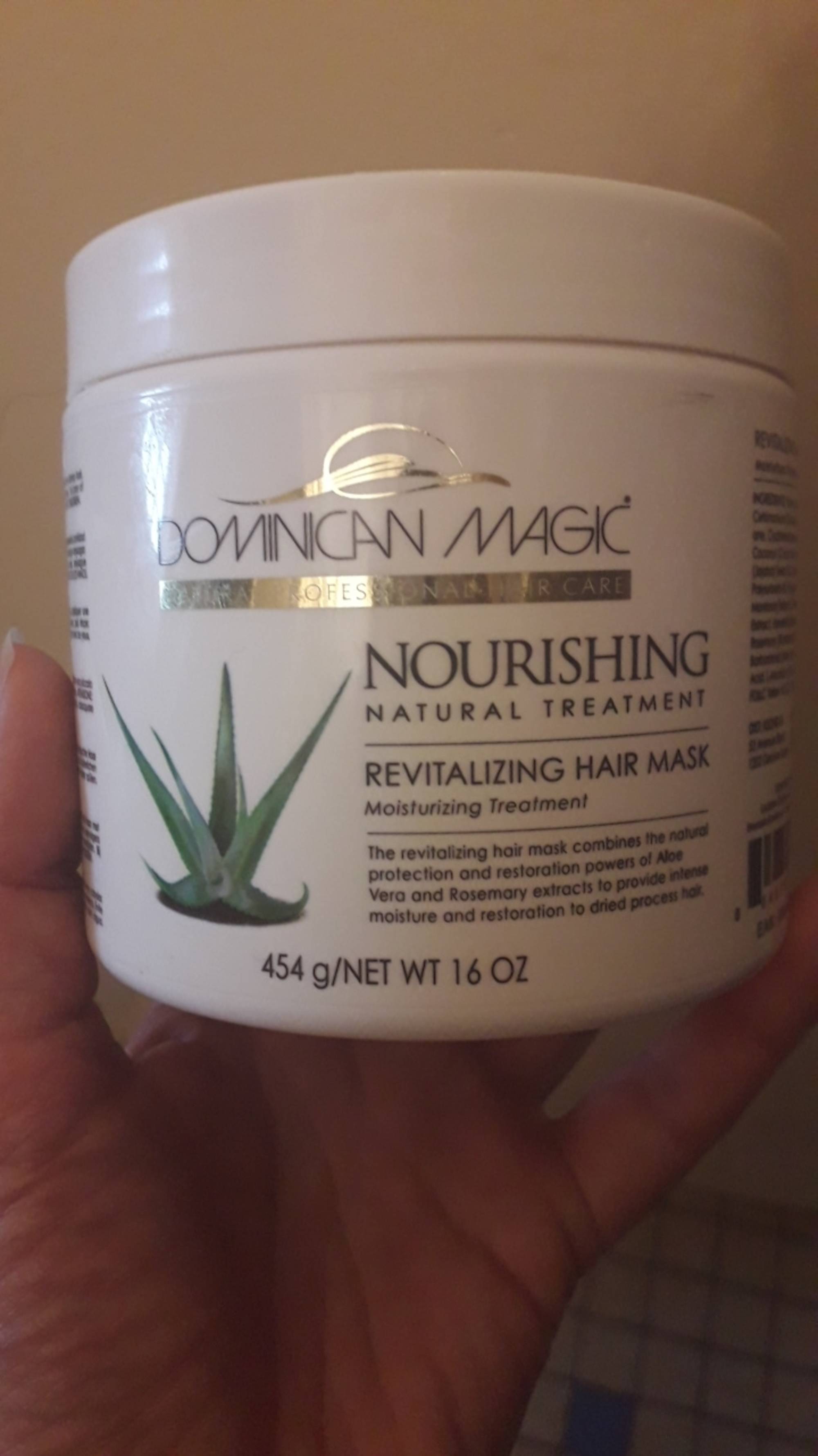 DOMINICAN MAGIC - Nourishing natural treatment - Revitalizing hair mask