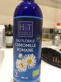 HERBES ET TRADITIONS - Eau florale Camomille Romaine Bio