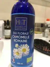 HERBES ET TRADITIONS - Eau florale Camomille Romaine Bio