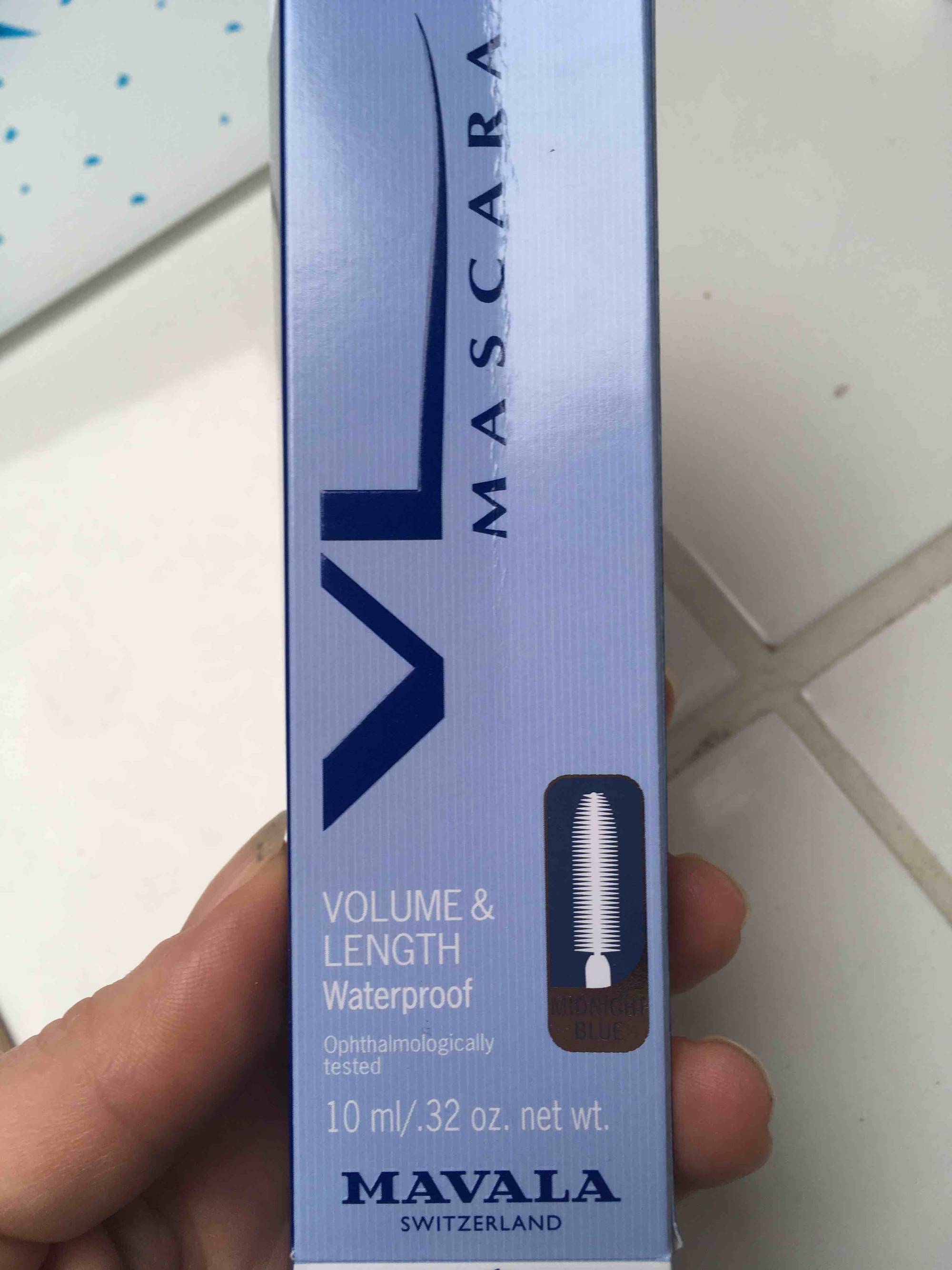 MAVALA - VL Mascara volume & length waterproof