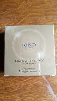 KIKO - Magical holiday matte powder - Poudre visage