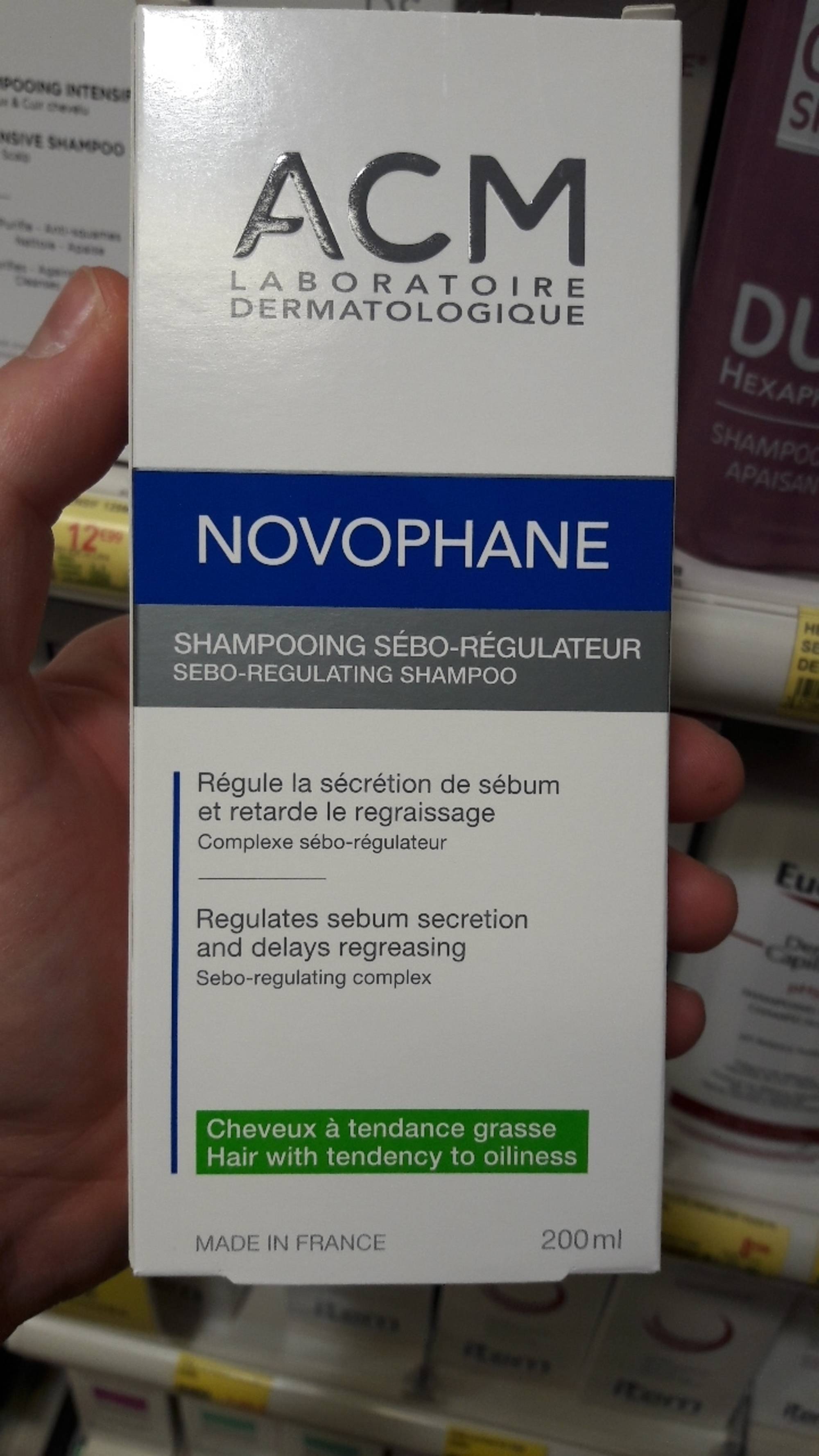 ACM - Novophane - Shampooing sébo-régulateur