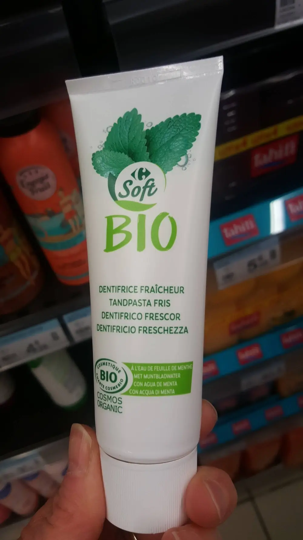 CARREFOUR - Soft bio - Dentifrice fraîcheur