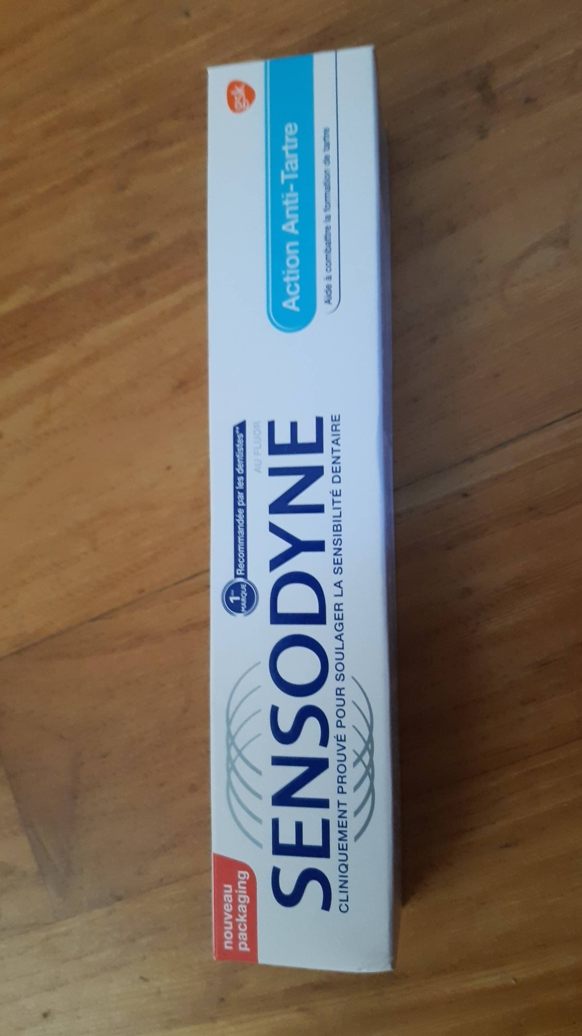 SENSODYNE - Action anti-tartre - Dentifrice