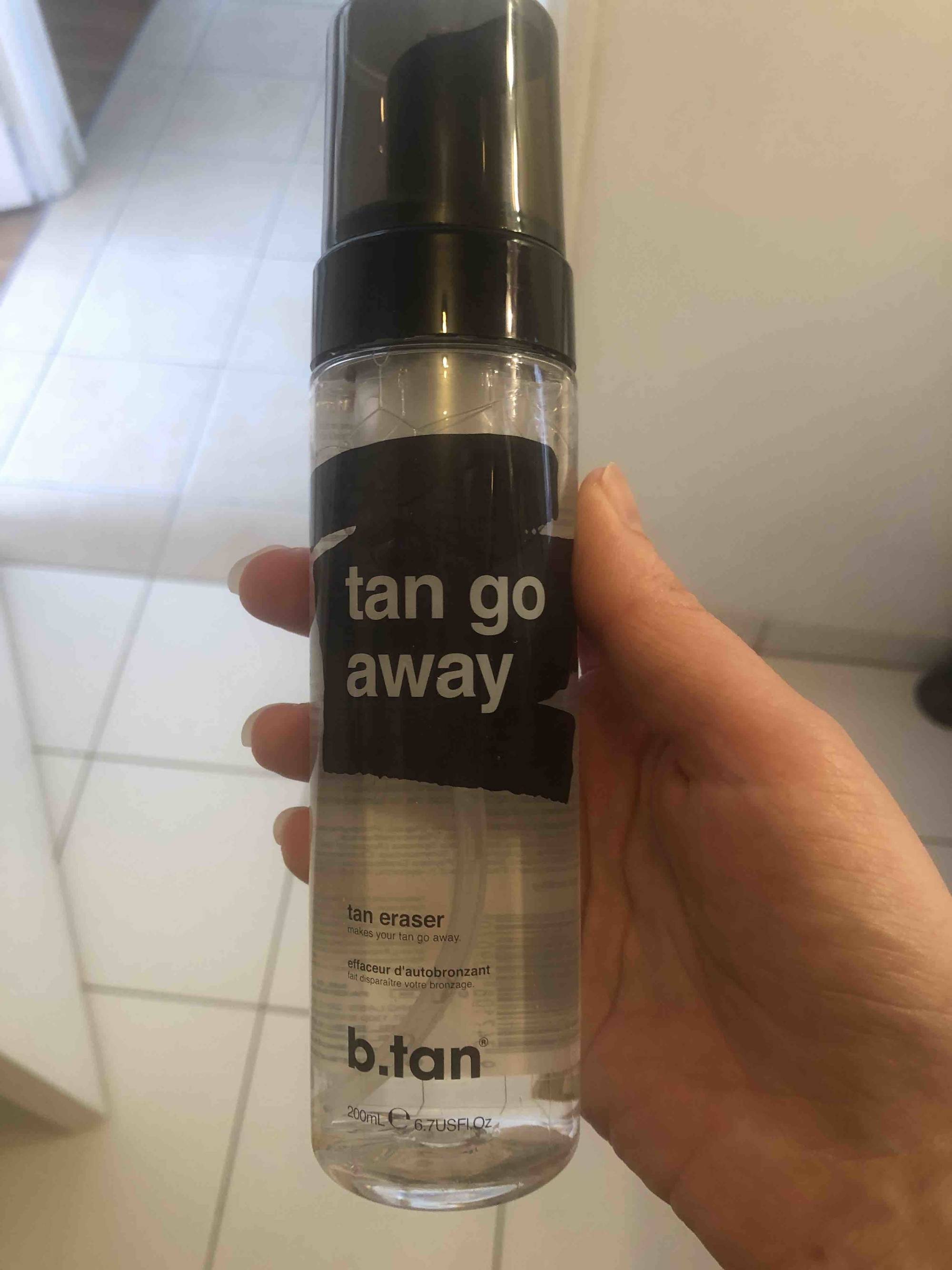 B.TAN - Tan go away - Effaceur d'autobronzant
