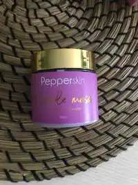 PEPPERSKIN - Bubble mask - Masque à bulle d'oxygène
