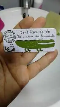 MAS DU ROSEAU - Le sourire du Crocodile - Dentifrice solide 